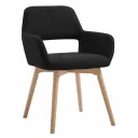 SILLA VISITA MARTINI COLOR NEGRO