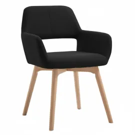 SILLA VISITA MARTINI COLOR NEGRO 2