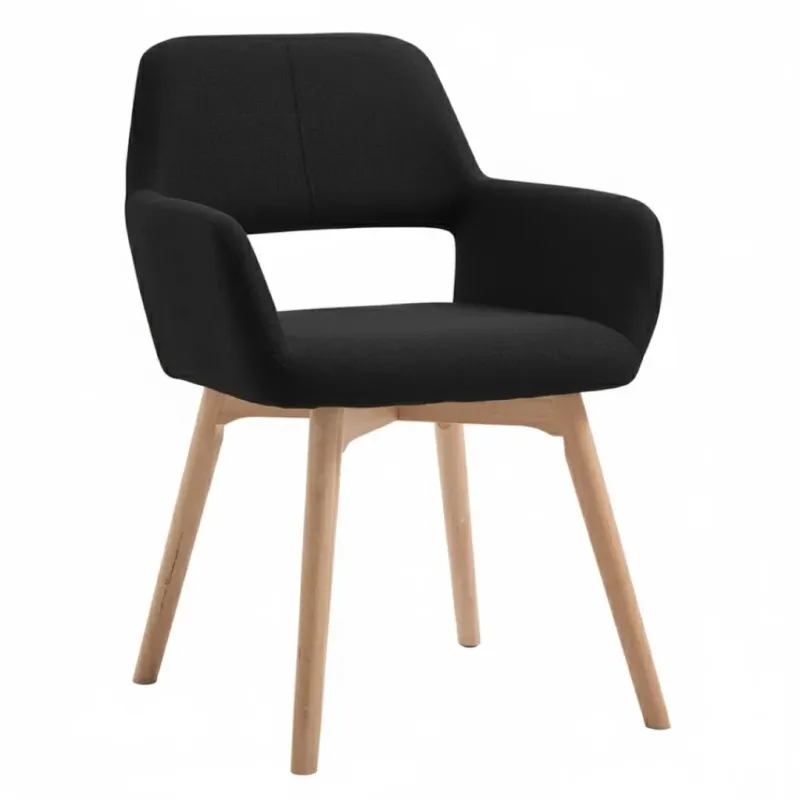 SILLA VISITA MARTINI COLOR NEGRO