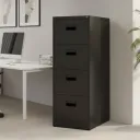 ARCHIVADOR METALICO FELIX 4 GAVETAS NEGRO