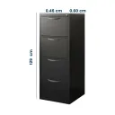 ARCHIVADOR METALICO VERTICAL 4 GAVETAS
