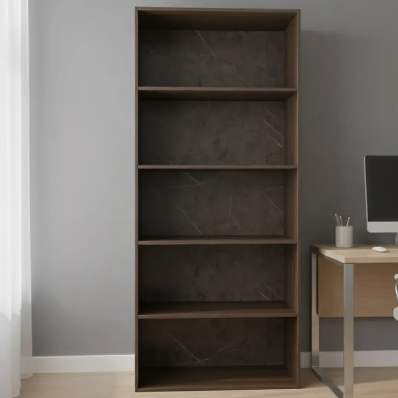 BIBLIOTECA MADERA BILBAO ABIERTA 80CM