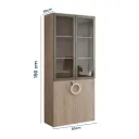 BIBLIOTECA MADERA MADRID 80CM