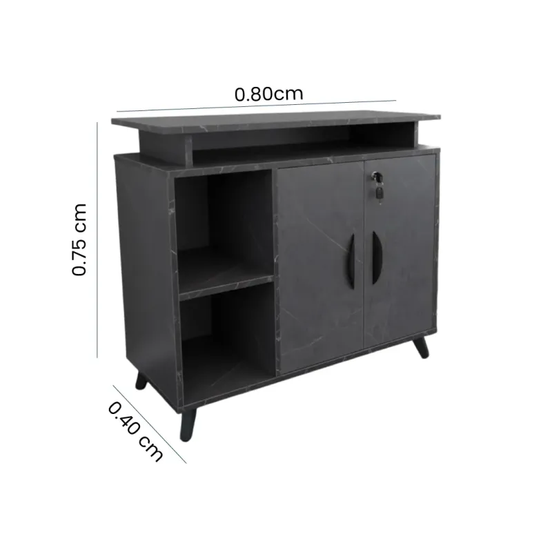 CREDENSA MADERA FABI 80CM
