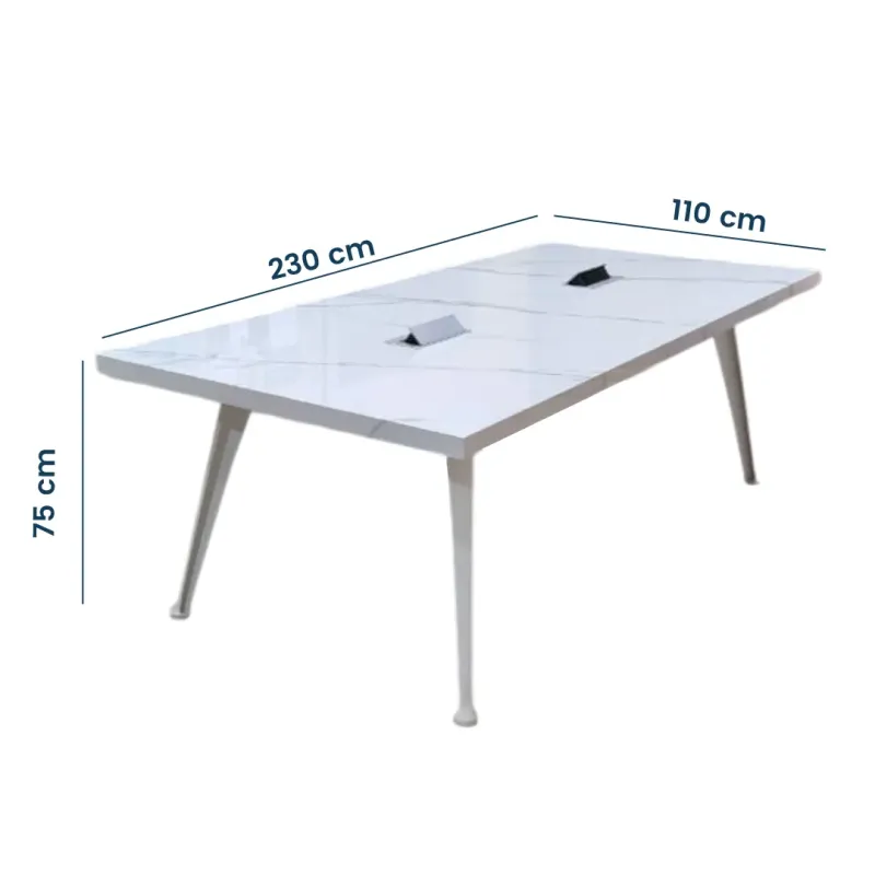 MESA REUNION ADONIS PORCELANATO 230CM
