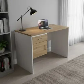 ESCRITORIO OFICINA SARA TEKA/BLANCO 120CM