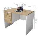 ESCRITORIO OFICINA SARA TEKA/BLANCO 120CM