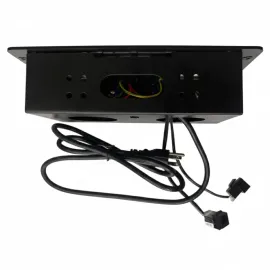 TOMA CORRIENTE TIPO PUSH RG45 COLOR NEGRO 2