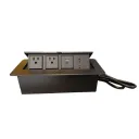 TOMA CORRIENTE TIPO PUSH HDMI COLOR NEGRO