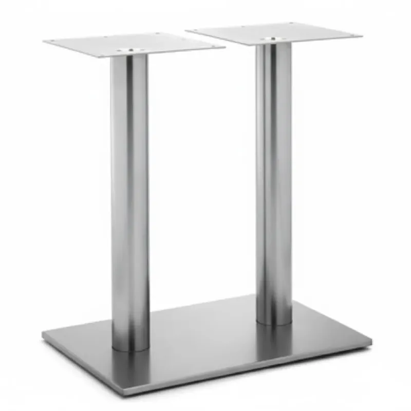 BASE RECTANGULAR CROMADA