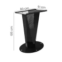 ATRIL ESTRELLA VIDRIO / METAL