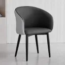 SILLA VISITA MARSELLA GRIS CLARO /GRIS OSCURO