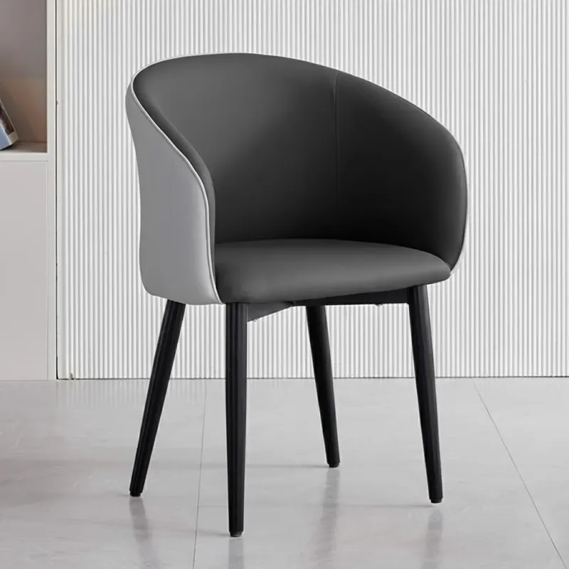 SILLA VISITA MARSELLA GRIS CLARO /GRIS OSCURO