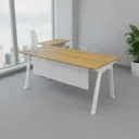 ESCRITORIO OFICINA VERENICE TEKA -BLANCO 140CM