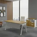 ESCRITORIO OFICINA VERENICE TEKA -BLANCO 140CM