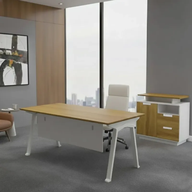 ESCRITORIO OFICINA VERENICE TEKA -BLANCO 140CM