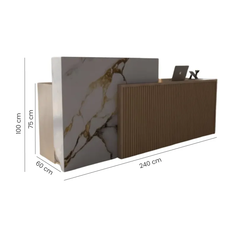 COUNTER FABIANA 240CM