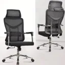 SILLA OFICINA MAYORCA COLOR NEGRO