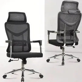 SILLA OFICINA MAYORCA COLOR NEGRO 2