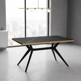 MESA RESTAURANT VIRGINIA COLOR NEGRO