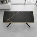 MESA RESTAURANT VIRGINIA COLOR NEGRO