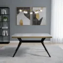 MESA RESTAURANT VIRGINIA COLOR GRIS