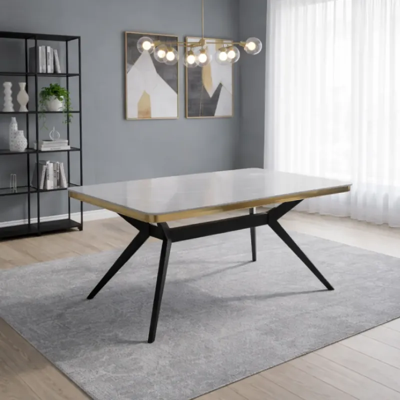 MESA RESTAURANT VIRGINIA COLOR GRIS