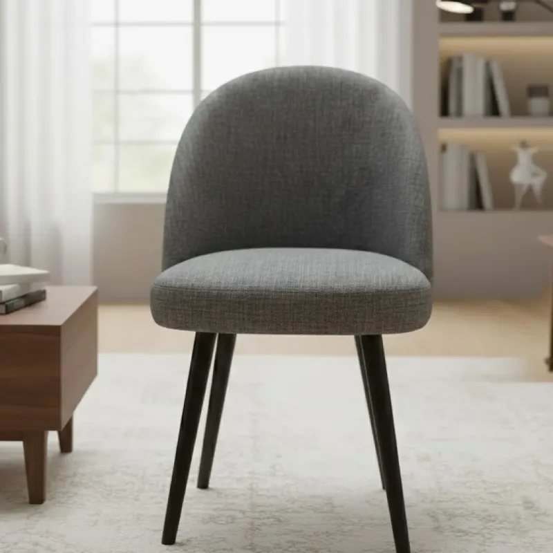 SILLA RYAN EN COLOR GRIS OSCURO