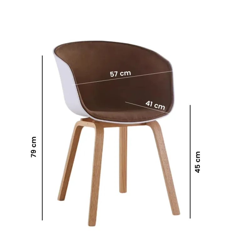 SILLA DANNA COLOR CAFE