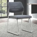 SILLA SELENA EN TELA GRIS