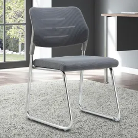 SILLA SELENA EN TELA GRIS