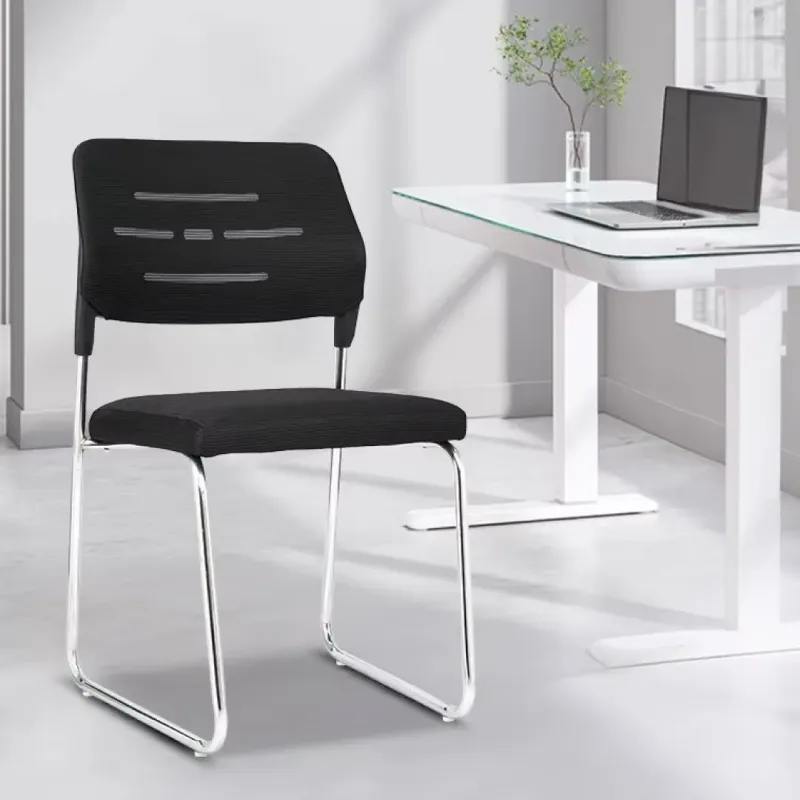 SILLA SELENA EN TELA NEGRA