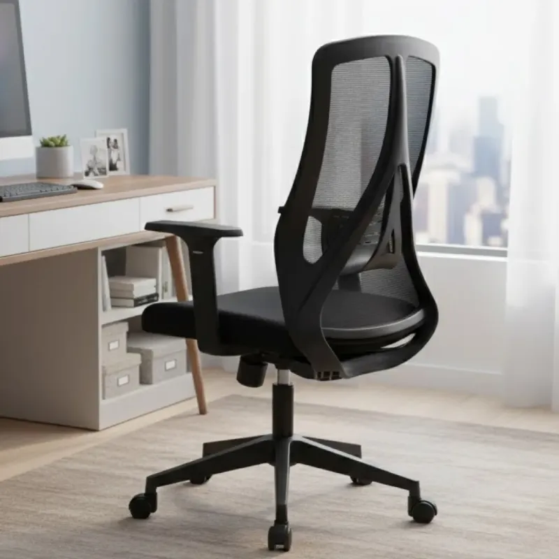 SILLA OFICINA RAFAELA COLOR NEGRO