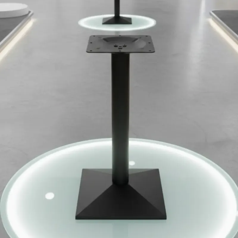 BASE CUADRADA COLOR NEGR0