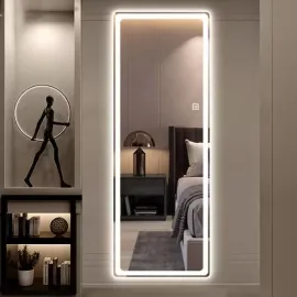 ESPEJO RECTO ANDREA 158CM LUZ LED