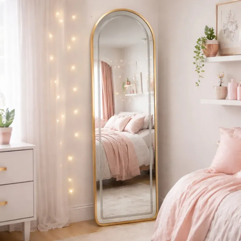 ESPEJO OVALADO MAYRA 170CM  LUZ LED