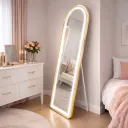 ESPEJO OVALADO MAYRA 170CM  LUZ LED