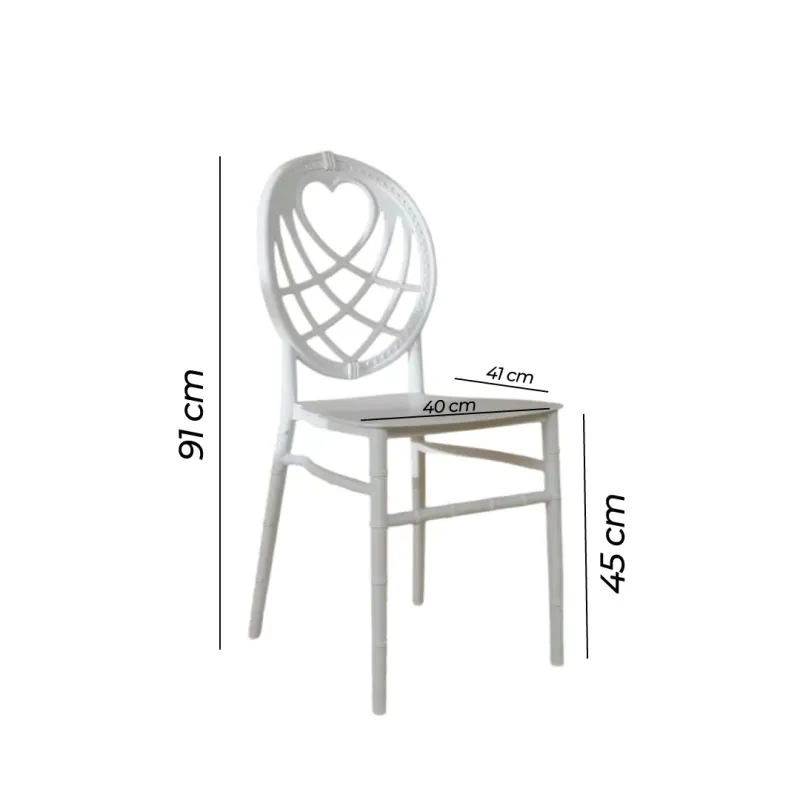 SILLA CLOE  BLANCO