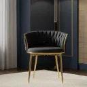 SILLA FIJA ESTEFANO NEGRO