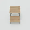 GRADILLA METAL 2 NIVELES