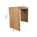 MESA BAR ALTA EUGENIO 140CM MADERA