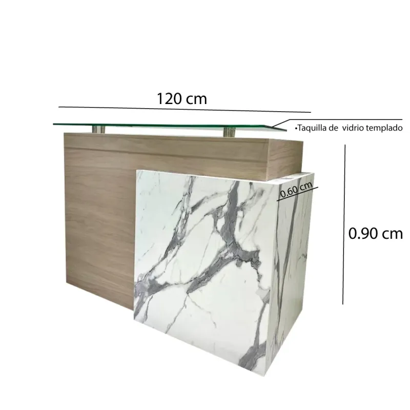 COUNTER DE RECEPCION ALICE