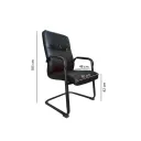 SILLA VISITA CHICAGO COLOR NEGRA