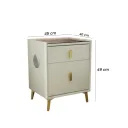 VELADOR CAJA FUERTE ADONIS BLANCO