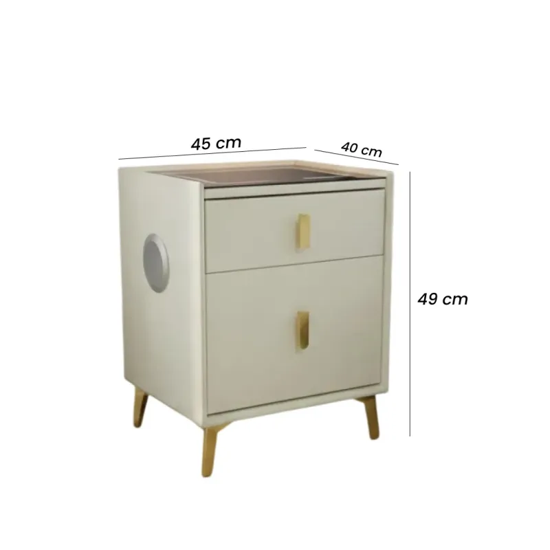 VELADOR CAJA FUERTE ADONIS BLANCO