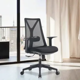 SILLA OFICINA YARED COLOR NEGRA