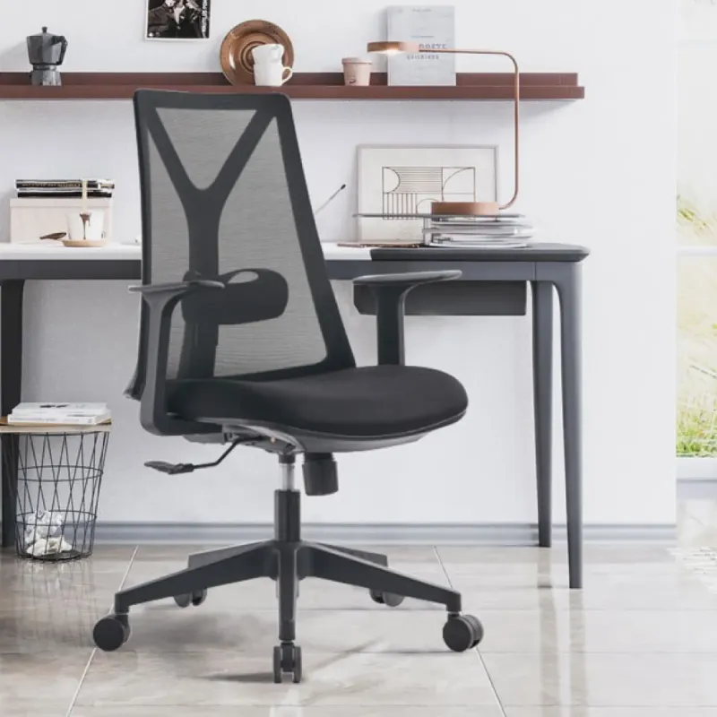 SILLA OFICINA YARED COLOR NEGRA