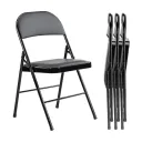 SILLA FIJA OSLO COLOR NEGRO