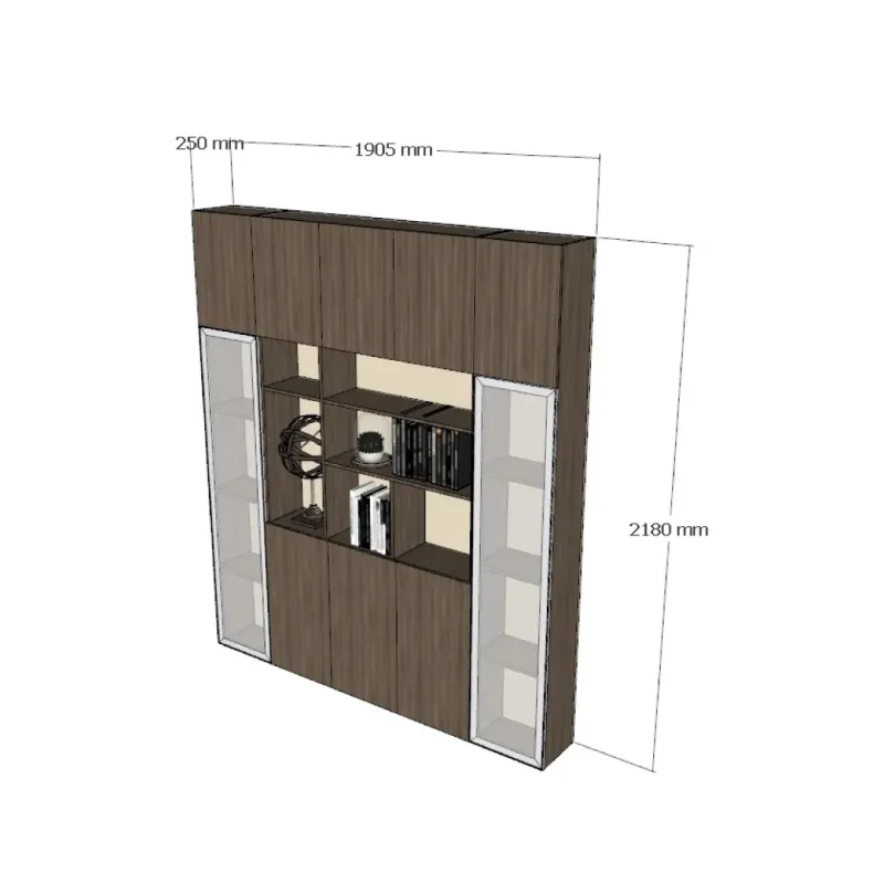 MODULAR MADERA SHANGHAI 195CM