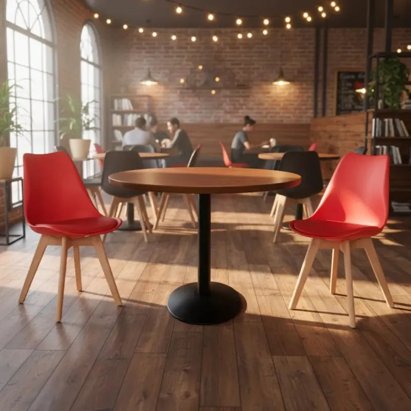 MESA RESTAURANT RUBI REDONDA 90CM